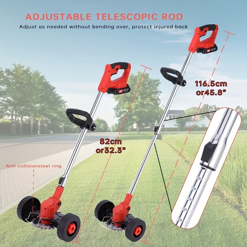 Cordless Lawn Mower & Weeder - Artifacts Attic
