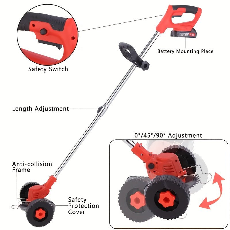 Cordless Lawn Mower & Weeder - Artifacts Attic